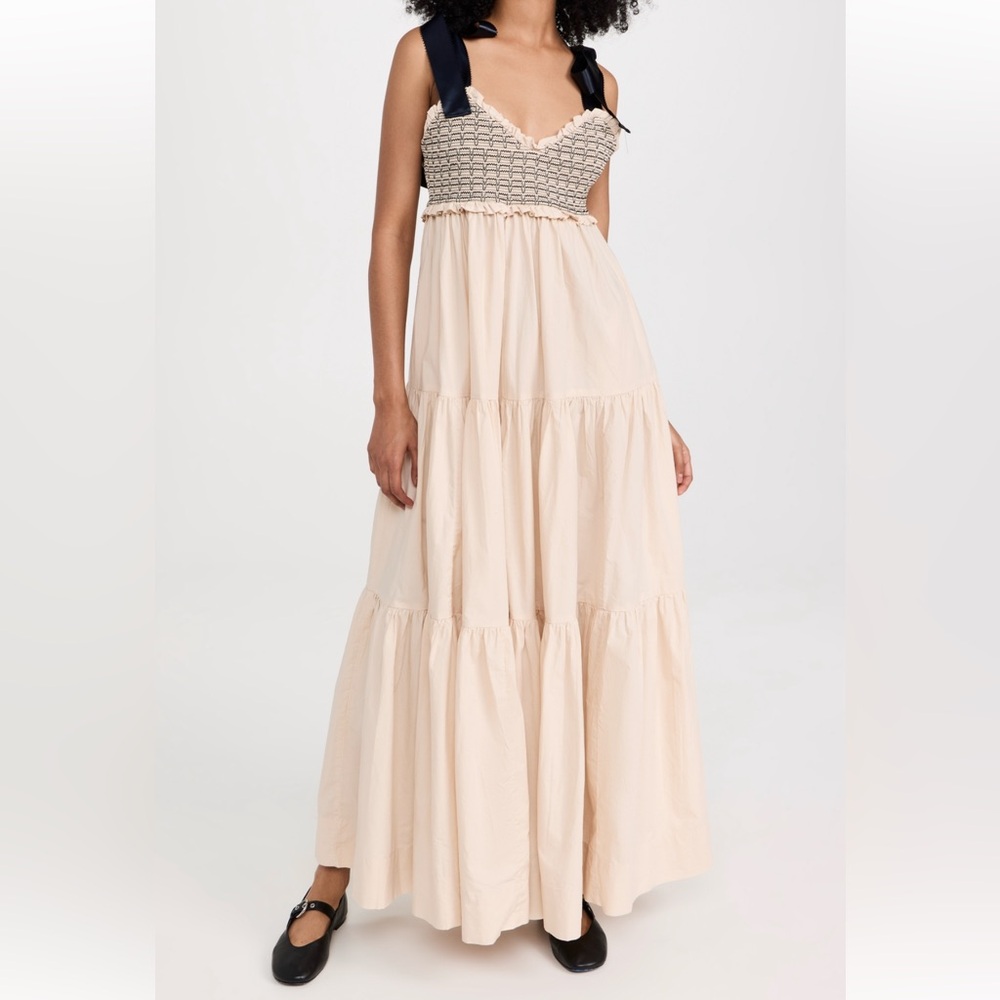 Free people bluebell solid maxi dress